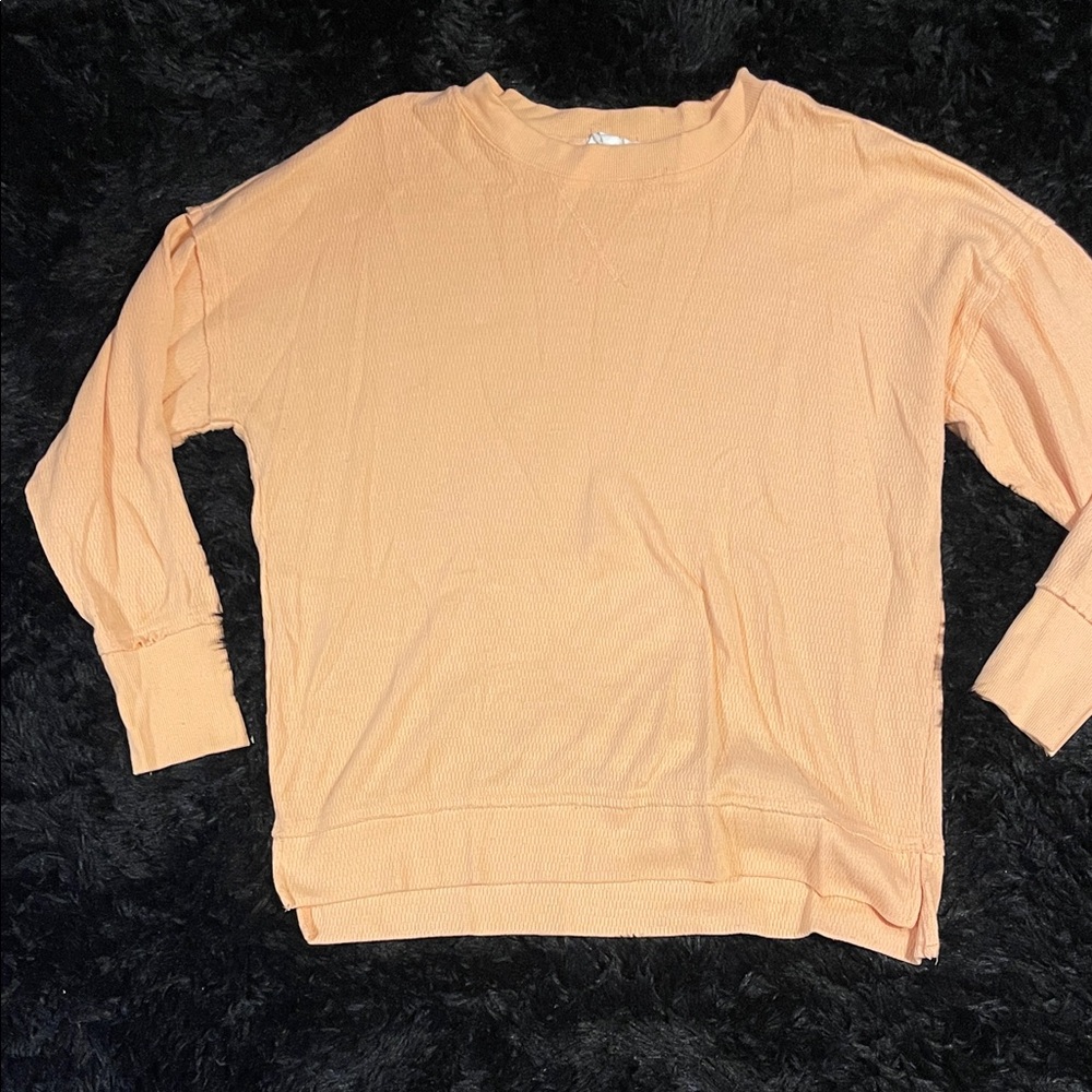 Hippie Rose Apricot Women's Sweater